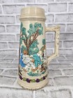 10  - Vintage Stein - Des Sculp Farkas Ky Mold - Handpainted - See All Photos 