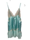 Victorias Secret Vintage Babydoll Lingerie Size S Floral Lace Satin Intimate New
