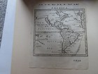 A General And Particular Description Of America Antique Map C 1700 Page Out Book