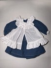 American Girl Pleasant Co Doll Samantha s Blue Play Dress   Pinafore Apron
