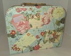 Pooch Sweetheart Cardboard Box Bamboo Handle Floral Small Suitcase Style
