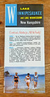 Lake Winnipesaukee Brochure Tourism Info Visitors Guide Winnisquam New Hampshire