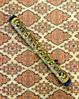 Prayer Rug Navy Blue Pattern Intricate Gold Motif Jaanemaaz sajadah Hajj eid