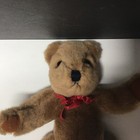 1990 Ty Jointed Brown Teddy Bear Stuffed Plush Vtg Vintage Pellets Stuffed Bear
