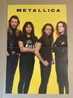 Metallica Five 2 Page Poster Centerfolds 80 s 90 s Good Shape