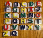 Leapfrog Leap Frog Fridge Magnetic Phonics Alphabet Letters Set Complete Htf