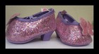 Build A Bear Workshop Purple Glitter Heels With Butterfly Shoes