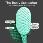 The Ultimate Back Scratcher  Scalp Massager  18  Fixed Handle  Teal 