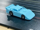 Scs Aurora Afx Magnatraction Dirt Late Model 3d Ho Slot Car Body Light Blue