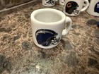 Nfl Football Teams Mini Miniature Ceramic Coffee Mugs Team Logo Cups - Lot Of 10