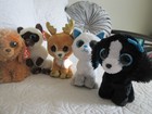 Ty Beanie Boos Lot Of 14 Plush 6 Inches Great Condition