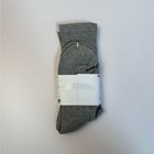 The North Face Crew Socks Mens Womens Size 9-11 Gray Embroidered Logo Outdoor