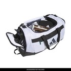 Adidas Unisex Defender 4 0 Gym Duffel Bag For Men And Women  Jersey White leg   