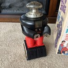 1966 Remco Lost In Space Robot - Original Box Red  black