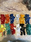 Lot Of 12 Salvino   s Bammers Plush Beanie Bears Nfl Football