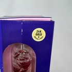 Vtg New Galileo Thermometer 11    Blown Glass 24k Gold Plated Medallions Germany