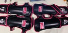 Two Sets Title Brand Muay Thai  Red black Shin Pads X2  adult Regular M l 