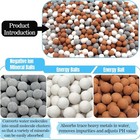 200g Shower Head Beads Refills - Mineral Replacement  Ionic Beads  Filter For