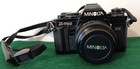 Minolta X-700 35mm Film Slr Camera 50mm F 1 7 Lens Kit-minolta Auto 360 Px Flash
