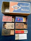 Old Matchbox Lot Vintage Antique Contemporary Blowout   Matches Some Early Rare