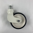 Stryker Stud Mount Caster 6  Tire Wheel For 3002 Secure Ii Med-surg Bed