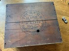 Antique Wood Tucker s Alarm Till Mfg Co  Indianapolis Ind