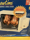 New Rotisserie Countertop Ronco Showtime  Plus Bbq Oven Model 3000 White