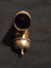 Antique Sterling Silver Engraved Needle Case Chatelaine Pendant 2  5 6g