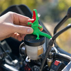 Wobble Lizard Figurine Meme Design Spring Green Lizard Toy For Bikes Office 2026