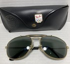 Rayban B l Bausch And Lomb Vintage Sunglasses 1992 Olympics W1078 With Case