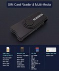 Usb Sim Card Reader Multi-media Sd Tf Mmc With Micro And Nano Sim Adapters An   