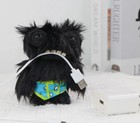 Fuggler Soft Plush Dolls Keychain Ugly Grin Teeth Monster Pendant Fugg Wide Eyed