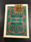 Vintage Golden Nugget Playing Cards Gambling Hall Sealed House Green Hole Punch