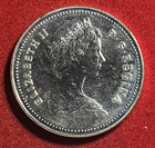 Canada Dollar 1980 Silver Coin Km 128 Arctic Territories T10980