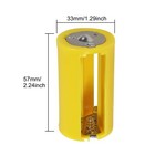 Aa To D Battery Adapter 6pcs 1 5v Parallel Convertor Holder Case Box