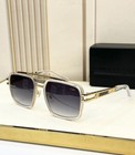 Cazal Legends Mod 6033 Stylish 60   18-145 Sunglasses Square Gold Frame Gray Lens