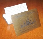 Vintage Smithsonian The Castle James Renwick Jr Pocket Address Book Souvenir