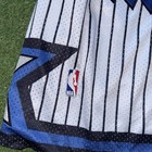      Orlando Magic White Pinstripe Shorts Stitched Embroidered Nba Men   s Medium