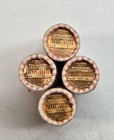 1970 S Lincoln Memorial Penny Roll Obw 4 Rolls Red Bu Uncirculated Coin  a376