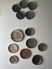 13 Vintage Political Campaign Button Lot Nixon Reagan Mckinley Agnew Repros