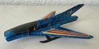 Vintage 1970 Mattel Hot Birds Blue Ski Gull Plane Airplane Toy W  Landing Gear