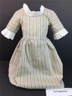 American Girl Felicity Work Outfit dress gown apron pleasant Company Tag 2 Piece