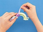 Clover Small Pom-pom Maker  1-3 8   X 1-5 8     2 pkg