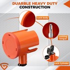 Trailer Coupler Lock Fits 2-5 16-inch Couplers Trailer Tongue Lock Heavy Orange