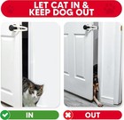 Flexlatch Xl Pet Door Holder No Drill Adjustable Strap Keeps Dogs Out Cat Safe