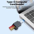 Usb C Tf Card Reader Type C 2 0 Micro Sd Adapter External Memory Stick