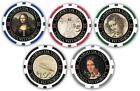 Da Vinci Masterworks Poker Chip Set  500 Chips -featuring Leonardo Davinci s Art