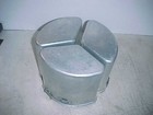 Chambers Stove Range Set  3  Trio Pots Deep Well Thermowell Triangle Kettles