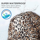 Luxury Shower Cap For Women Reusable Waterproof  Double Layered Shower Hair Cap