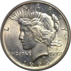 1926-d Peace Dollar   Pcgs Ms-64